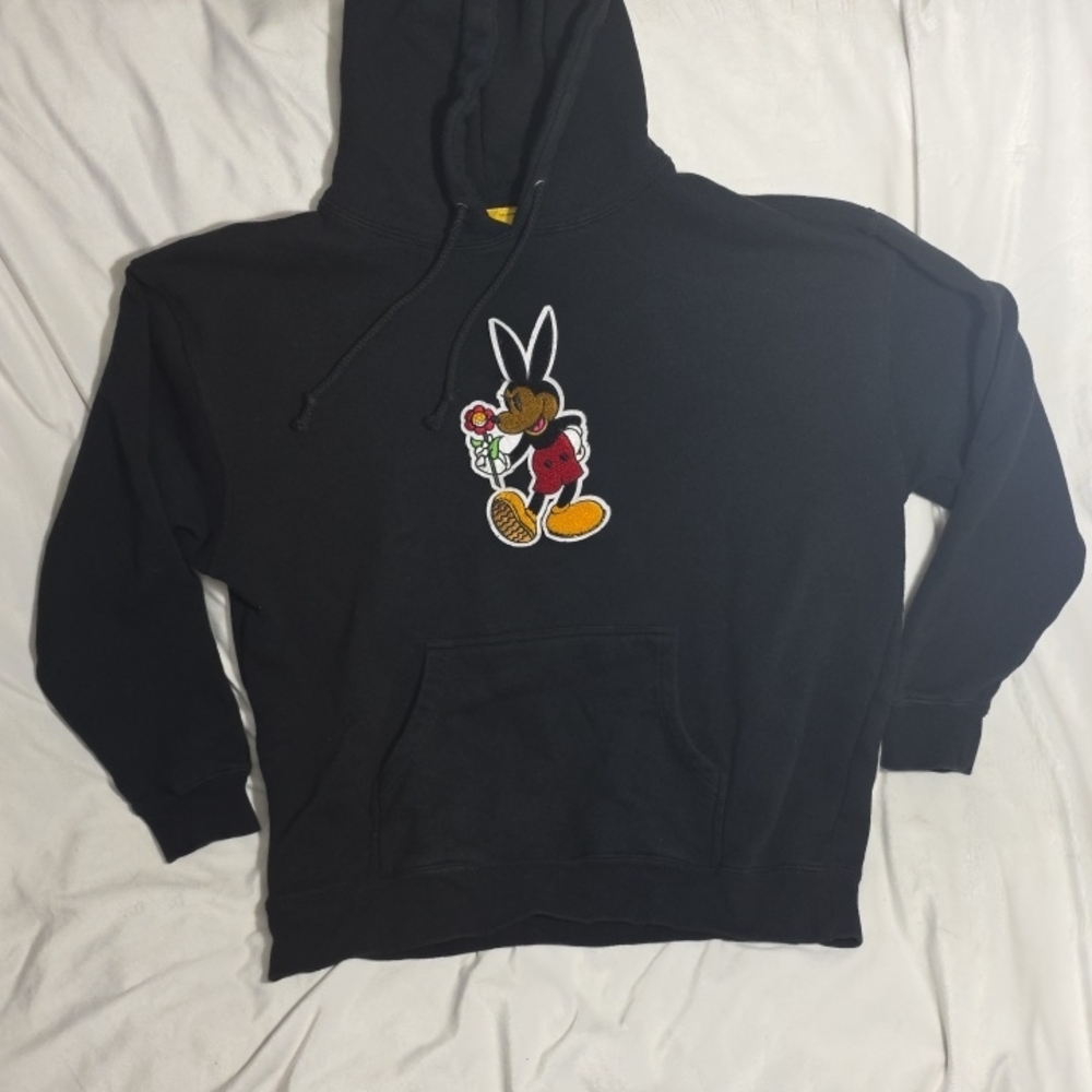 LOST IN PARADISE By Rello Ozzy The Bad Mouse Black Hoodie Men’s XL. Pre-owned